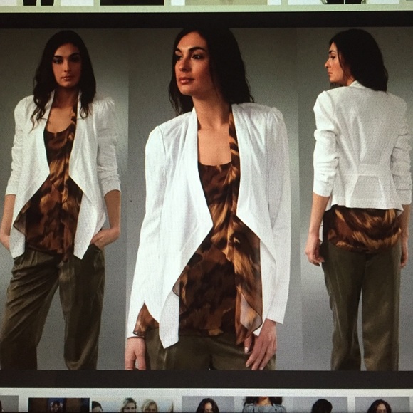 DVF Blynn linen blazer