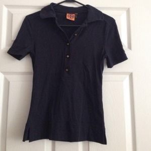 Tory Burch Navy Polo