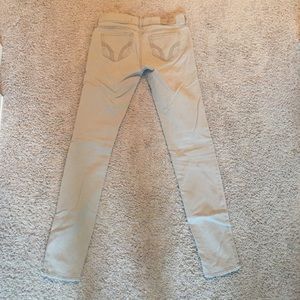Tan Hollister size 1 skinny jeans