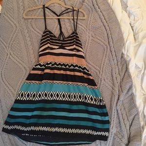 Striped barIIII dress