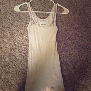 ABERCROMBIE brand beaded tank top