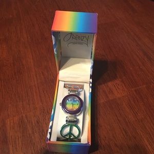 Peace sign watch
