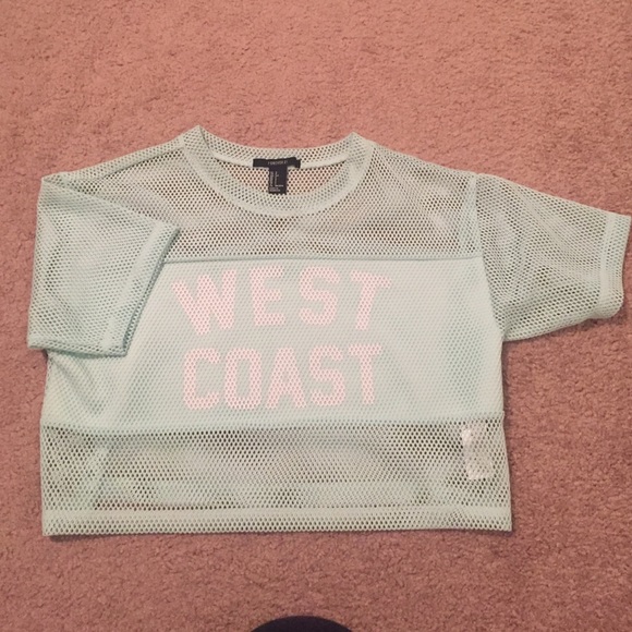 Forever 21 West Coast Crop Top