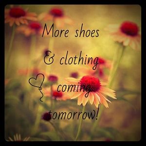 Shoes, jeans, dresses, tops