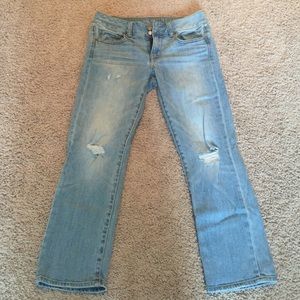 American eagle size 4 capris