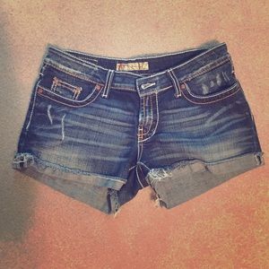 BKE Stella denim shorts