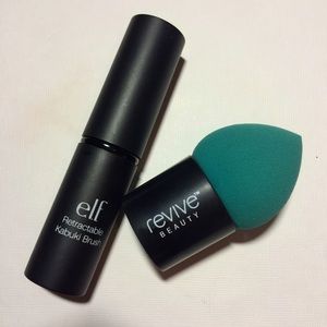 ELF Kabuki Brush & Revive Beauty Beauty Blender