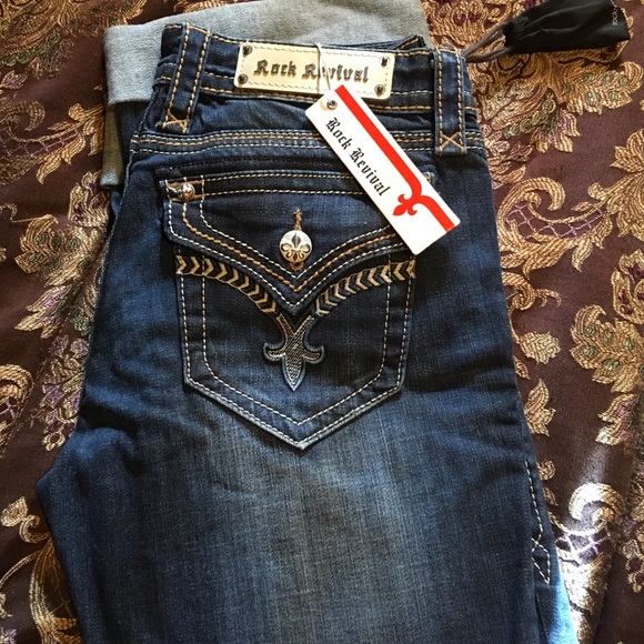 Rock Revival jeans.