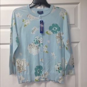 Pendleton Floral Cardigan