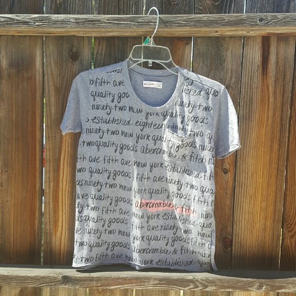 A&F Boyfriend Tee