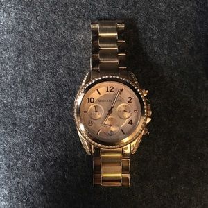 Authentic Michael Kors Blair Rose Gold Watch
