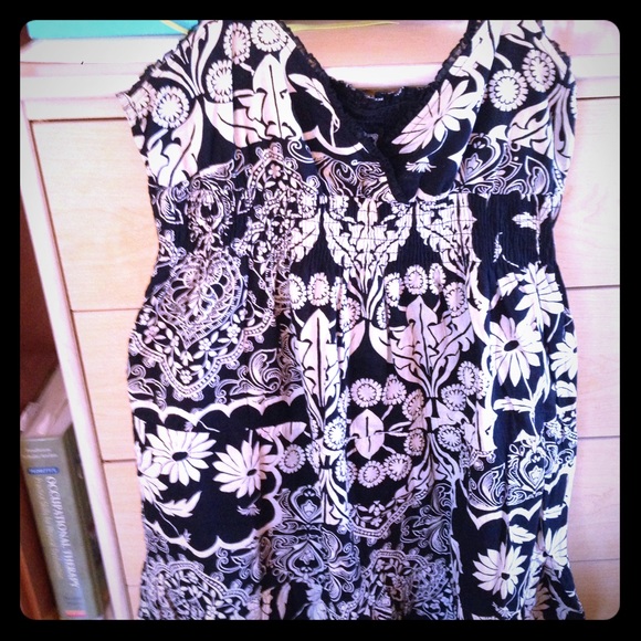 Tribal summer dress.