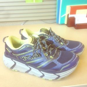 Women's size 7.5 HOKA trail running shoes