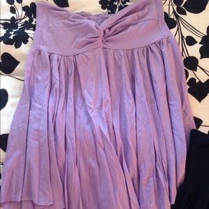 Arden B jersey light mini skirt