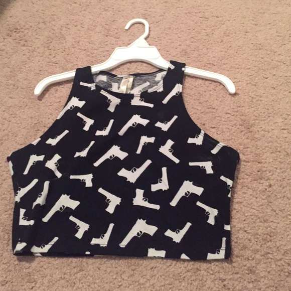 Gun Crop Top