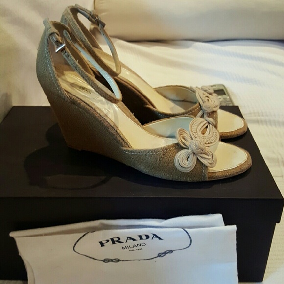 Prada Wedge Sandals - image 2