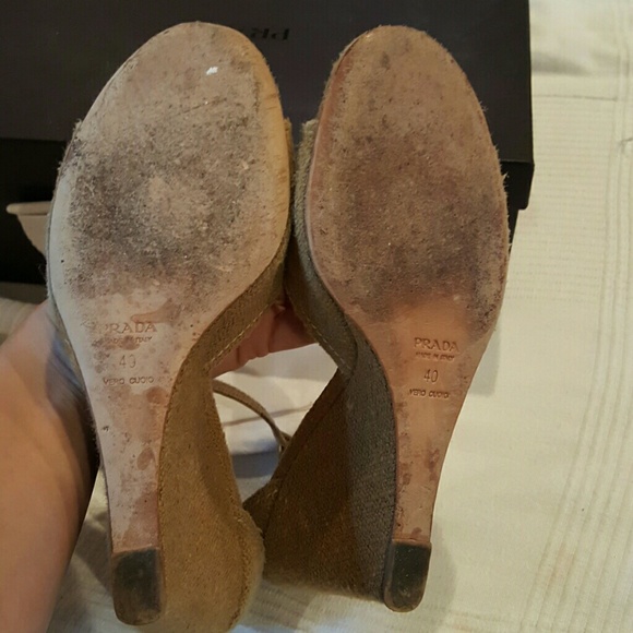 Prada Wedge Sandals - image 3