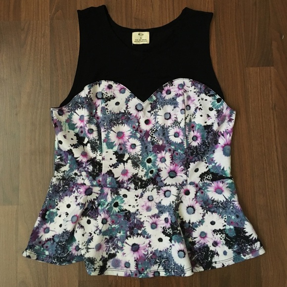 floral peplum