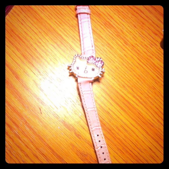 Hello kitty pastel pink stainless steel watch - Picture 1 of 4