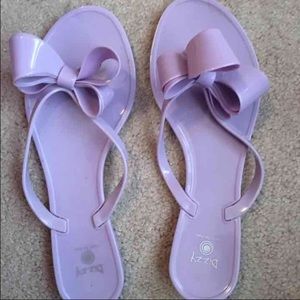 Size 8 purple flip flops!