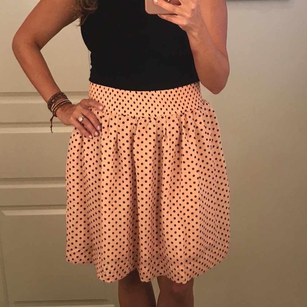 NWOT! Polka dot skirt