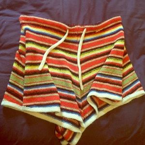 Cute Striped WILDFOX Shorts
