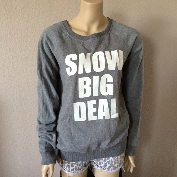 Joe Boxer “Snow Big Deal" Sweatshirt - Picture 2 of 15