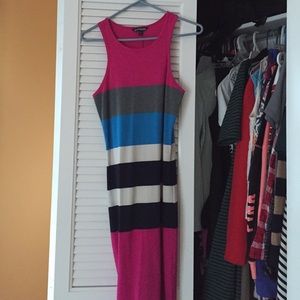 Express striped dress