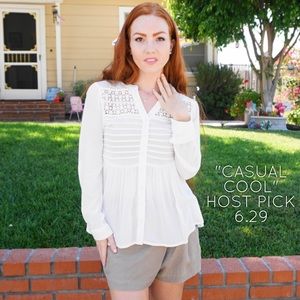 Beautiful White Boutique Top