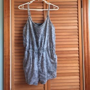 🗯Acid Washed Romper🗯