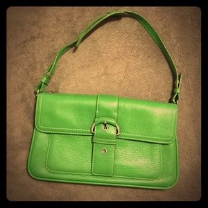 Gently used small genuine leather purse
