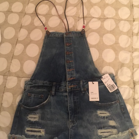 Brand new overall shorts