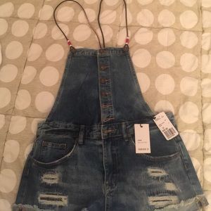 Brand new overall shorts