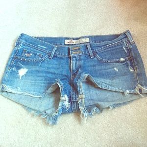 SOLD Hollister jean shorts