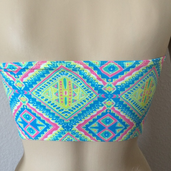 4/$25 🛍 Nollie bralette/bandeau colorful print - Picture 4 of 5