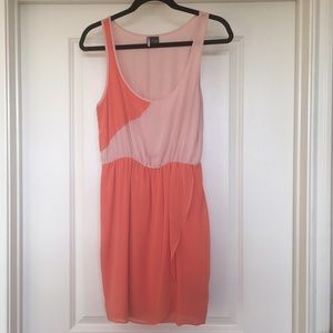 Orange Two Tone Dress