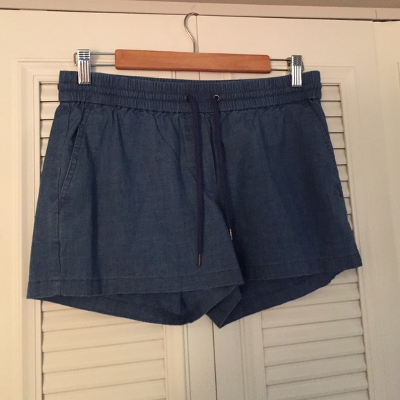 (Like New) J. Crew Cotton Chambray Shorts
