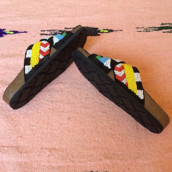 Sam Edelman Arley Beaded Sandals - Picture 2 of 4