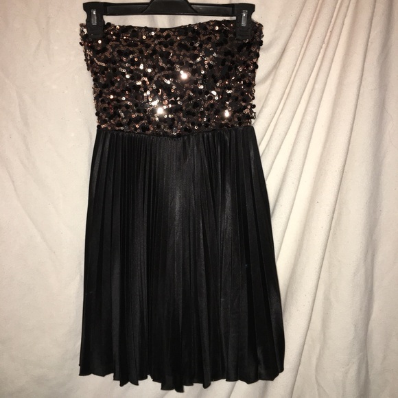 Sequin back dress