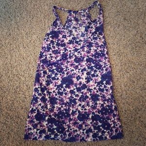 CHAROLETTE RUSSE  brand floral tank top