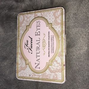 too faced natural eyes palette