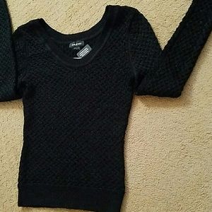 Bebe black sweater size small