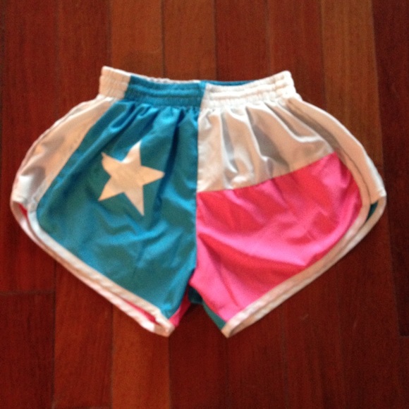 Tyler's Texas Flag Racer Shorts - Picture 1 of 3