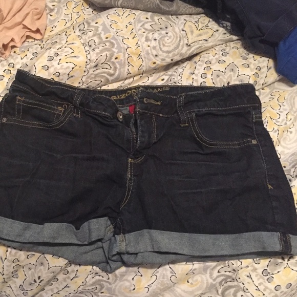 Arizona dark wash shorts - Picture 1 of 2