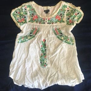 Embroidered Top