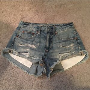 American Eagle Hi-Rise Shorts