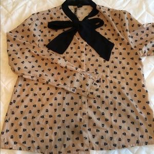 Cute kitty blouse