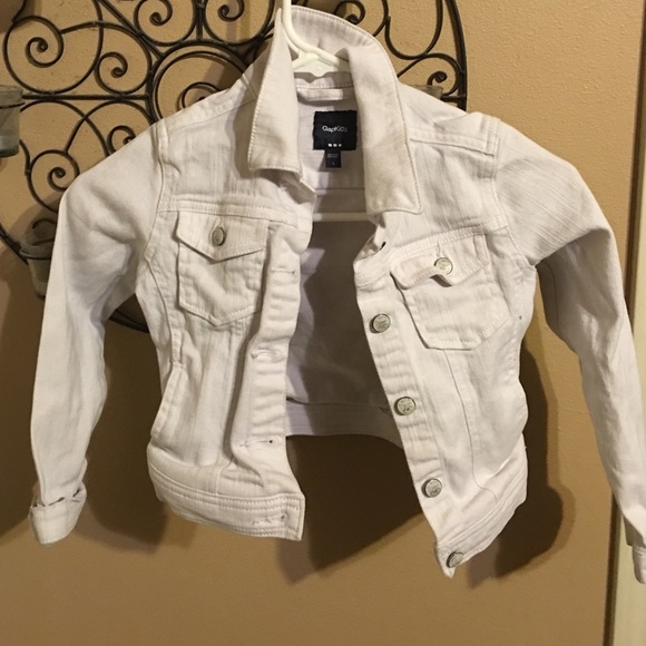 Gap kids white jacket