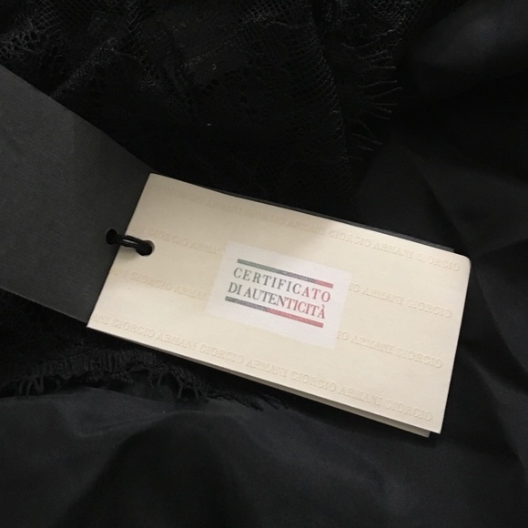 Armani Exchange black lace dress - Picture 3 of 4