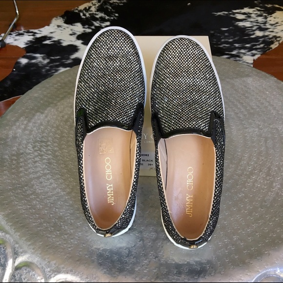 Jimmy Choo Demi Glitter Sneakers